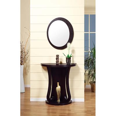 China (Other) NOVA DMUE001 Adjustable Living Room Furniture Set Console Table Entry Cabinet With Round Mirror for sale