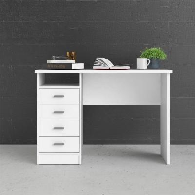 China NOVA Simple Melamine White Office Adjustable Desk Executive Desk (Other) with 4 Drawers for sale