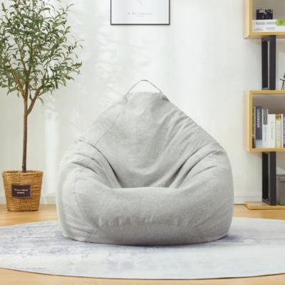 China High Back Chair Gray Bean Bag Gaming Chair Bean Bag Room Study NOVA Lazy Single Handle Sitting Support for sale