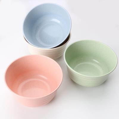 China Household Soup 15cm Ramen Bowl Customized Sustainable Wheat Straw Bowl Of 6-Inch for sale