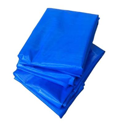 China UV Protected PE Tarpaulin Poly Tarp with Reinforced Plastic Fabric Sheet Stripe Style for sale