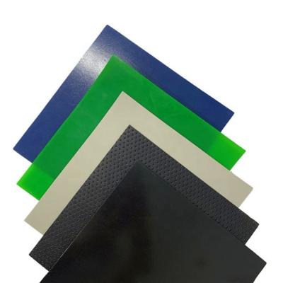 China 0.4mm 0,5mm 0,8mm 1mm 2mm 3mm schwarze HDPE-Plastik-Slip-Blatt für Teichbelag zu verkaufen