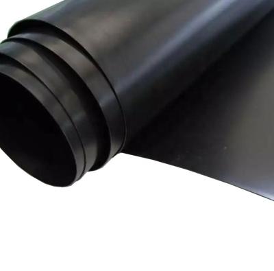 China ASTM GRI-GM13 Standard Black Pool Liner 60 mil HDPE Liner voor Fish Pond Project Te koop