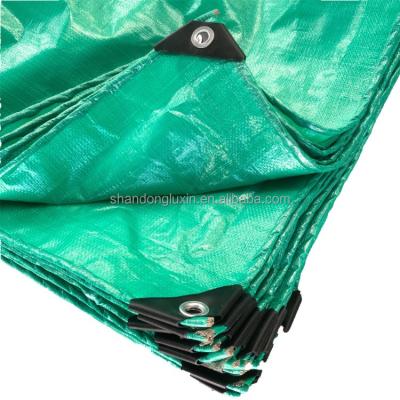 China Coated Canvas Tarpaulin Lightweight and Coated for Car Roof Boat Camp Canopy Woodpile for sale