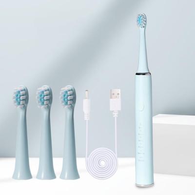 China Sonic Electric Toothbrush USB Rechargeable Tooth Brush Adult Electronic Washable Whitening Teeth Brush 500mAh for sale