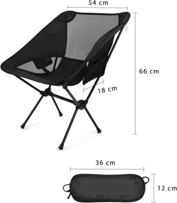 Cina Amazon 2024 Portable Foldable Steel Small Outdoor Picnic Chair con stile personalizzato in vendita