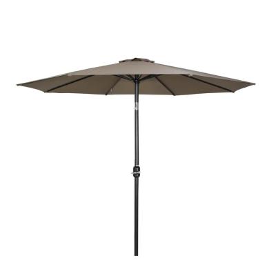 Chine Parapluie en acier de style moderne avec manivelle à main et tissu imperméable à vendre