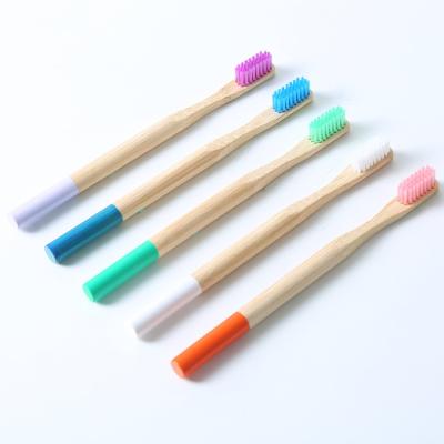 China Home Wholesale Bamboo Toothbrush Natural Biodegradable Toothbrush Eco-friendly Bamboo Toothbrush for sale