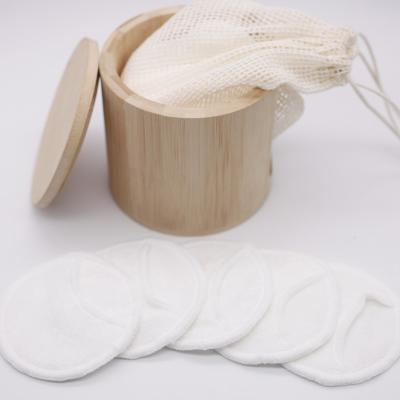 China Soft Private Logo Make Up Disposal Wipes Organic Eco Friendly Reusable Cotton Pads Remove Wet Make Up for sale