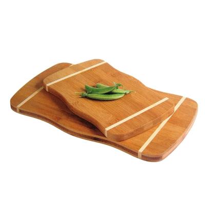 China Xiamen HBD Disposable Irregular Wooden Bamboo Cutting Board for sale