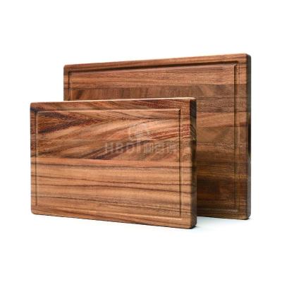 China Disposable Solid Customized 2 Piece Walnut Wooden Cheese Serving Board For Kitchen for sale