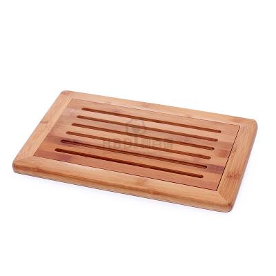 China Sustainable Easy Clean Baking Bamboo Bread Boards Bread Boards Kitchenware Tableware Tools Bamboo Bread Board for sale