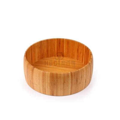 China Small Sustainable Factory Wholesale Kitchen Bamboo Salad Bowl for sale