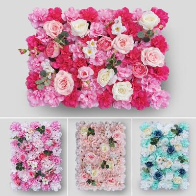 China Direct Sales Rose Hydrangea Silk Flower Natural Touch Plant Decoration For Wedding Or Party Home Flower Wall for sale