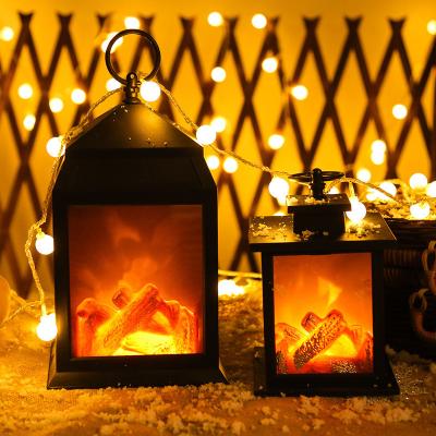 China New-designed LED Simulate Flame Effect Lights Carbon Fire House Christmas Light Dynamic Simulation The Lamp for sale