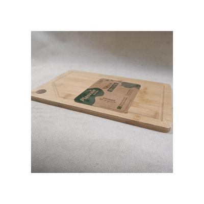 China Large Kitchen Cutting Board Sustainable Customizable Bamboo Home Cover Bamboo Chopper Cutting Board for sale