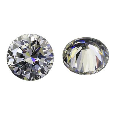 China Large Stock HPHT 0.5ct 1ct Loose Lab Diamond Round Round Loose Melee White hpht Polished Round Cut Lab Round Diamonds Round Brilliant Cut for sale