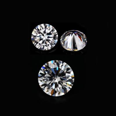 China Jewelry making best quality vvs 1ct moissanite loose diamond moissanite 3mm loose round GRA certificates for sale