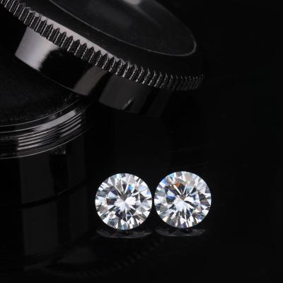 China Jewelry Making GRA Certified D Color C&C Cutting Vvs White Moissanite Diamond Round Loose Moissanite Diamond Price for sale