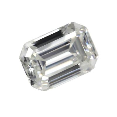 China Jewelry Making Free Fire Diamond Radiant Cut Moissanite 2*3mm To 10*14mm D G H Color Vvs Moissanite Diamond E-F for sale