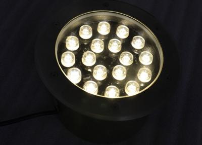 China Embedded IP68 Led Underwater Lamp 18w Lower Weight And Higher Safety for sale