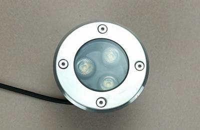 China Embedded Stainless 12V RGB Underwater LED , 3w Mini Underwater LED Lights for sale