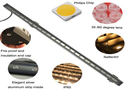 China Conductor constante linear de la prenda impermeable de la corriente de la lavadora 24W de la pared del RGB DMX LED del aluminio en venta