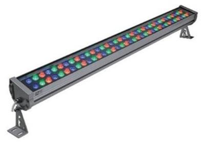 China luces lineares dobles del lavado de color de 72W LED, RGB adornado constructivo LED Wallwasher en venta