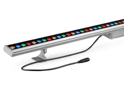 China Prenda impermeable linear al aire libre IP66 del RGB de 36W DMX LED de la lavadora de estado sólido de la pared en venta