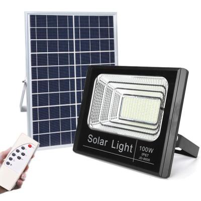 China Oscuridad al aire libre a amanecer luz de inundación solar potente resistente de la célula solar 5000Lumen 400watt 20W 50W 120W 200W 100W LED en venta