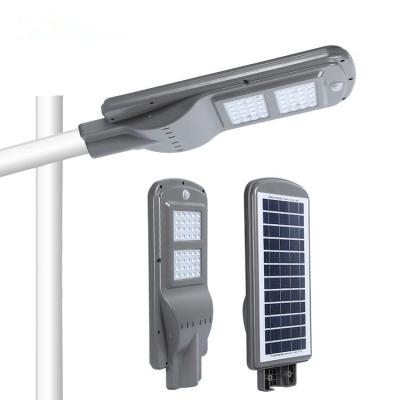 China High power bridgelux smd outdoor waterproof integrated 20w 40w 60w led solar street light for sale