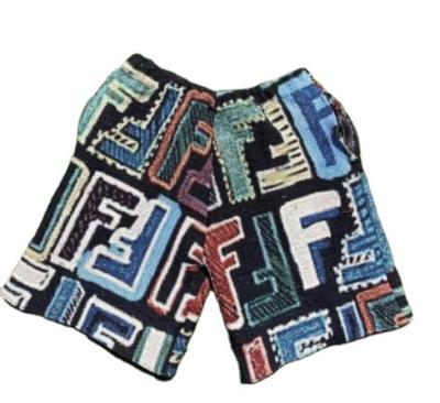 China Custom Anti Wrinkle Anti-Wrinkle Tapestry Shorts Woven Blanket Men Shorts for sale