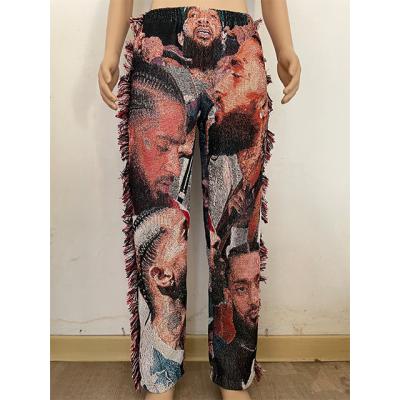 China Breathable Breathable Custom Woven Tapestry Pants Covering Pants for sale