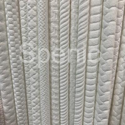 China Wrinkle Resistant Wrinkle Resistant Jacquard Quilted Fabric Cotton And Polyester Mattress Cover Woven Knitted Bed Protector Fabric for sale