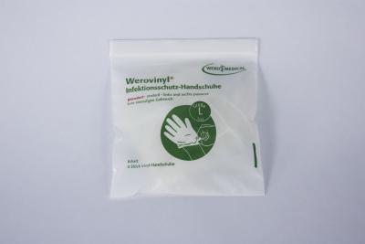 China Blue small Disposable Poly Gloves Latex free food handling gloves for sale