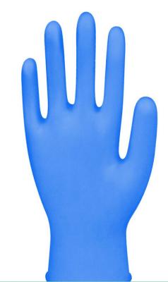 China Powdered Disposable Vinyl Glove / Xlarge size Blue vinyl gloves for sale