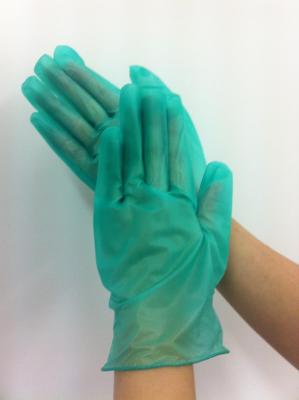 China Small powdered Disposable PVC Gloves , vinyl examination gloves for sale