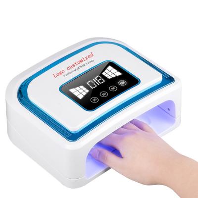 China 120W Professional Double Quick-drying UV/LED Light Source Nail Lamp 22.5cm*18.2cm*8cm for sale