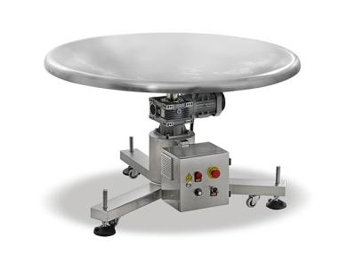 中国 SUS304  Food Packaging Auxiliary Equipment Rotary Accumulation Collecting Table 販売のため