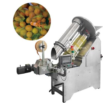 China SS316 Automated Packaging System Nylon Mesh Net Bag Packaging Equipment zu verkaufen