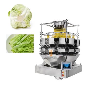 Китай фруктовый салат 100-3000g веся машину упаковки с главным Weigher 14 60P/M продается