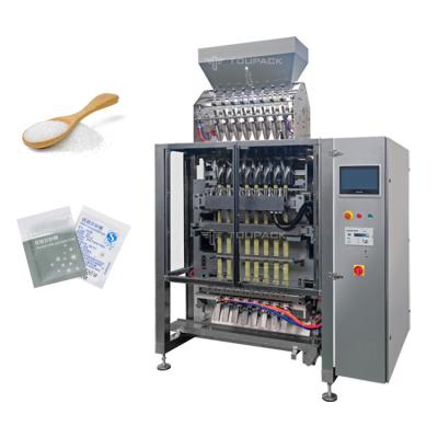 China Hoge de Verpakkingsmachine van de Nauwkeurigheids5g Dehydrerende Sugar Packing Machine Multi Lane Korrel Te koop