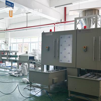 China 20 bis 110 Pfund Ventilsäcke Gewichtung Füllmaschine Saatgut Salz Mehl Zucker Kakaosäcke auf Ventilsäcke Füllstoffe Verpackungsmaschine zu verkaufen