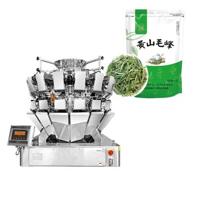 China Multi-Head Weigher Bag Green Tea Packing Machine Tea Stand-Up Pouch Filling Packaging Machine for sale