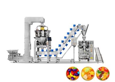 China Sistema vertical inclinado da embalagem de selo da suficiência do formulário do transporte VFFS da bacia à venda