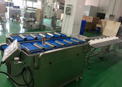 Cina Le verdure IP65 della scala di combinazione fruttificano pesatore di Multihead in vendita