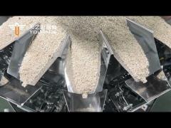 TOUPACK 14 Head High Precision Multihead Weigher For Rice Weighing