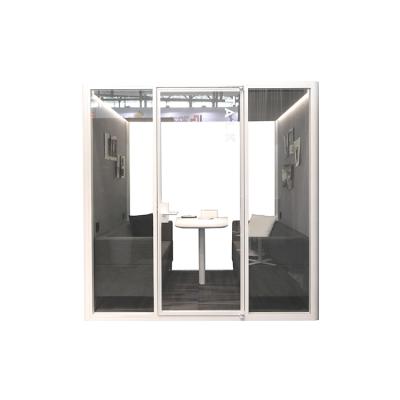 China Good Quality Indoor Public Acoustic Booth Office Area Sound Proof Meeting Pod for sale