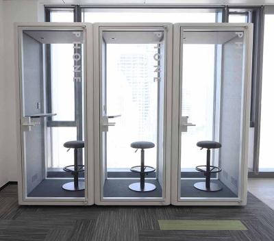 China Modern Design Indoor Privacy Office Acoustic Soundproof Phone Booth for sale