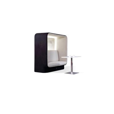 China Durable Modern Design Separated Living Room Area Office Private Meeting Pod Sofa for sale